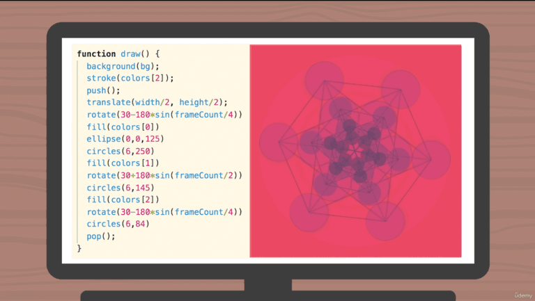 udeamy Introduction to Creative Coding with p5.js