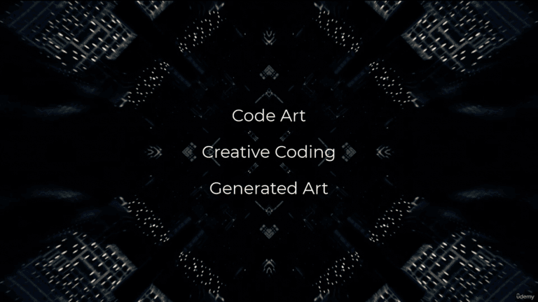 udemy coding art